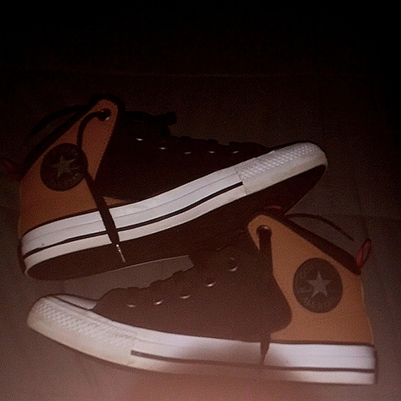 Size 7 - Converse Chuck Taylor All Star Street Mid Pinecone - Picture 6 of 7